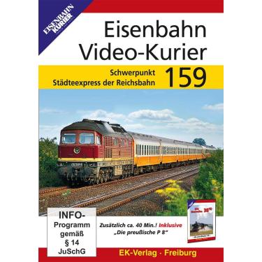 Imagem de Eisenbahn Video-Kurier 159: Städteexpress der Reichsbahn - gestern & heute