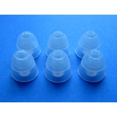 Imagem de Conjunto de fones de ouvido intra-auriculares com flange grande (2 camadas) compatível com fones de ouvido intra-auriculares Shure E3c, E4c, E4G, E5c, I3C, i4c, SCL3, SCL4, SCL5