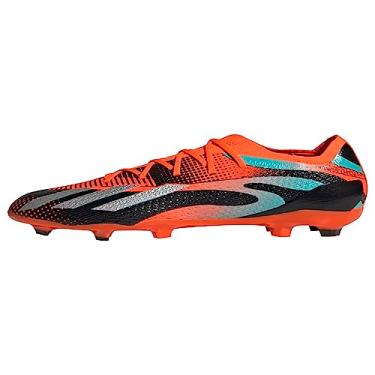 Imagem de adidas X Speedportal Messi.1 Chuteiras para jovens firmes, Team Solar Orange/Silver Metallic/Co, 6 Big Kid