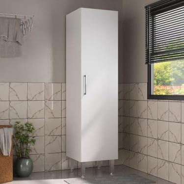 Imagem de Armário Multiuso para Lavanderia 45 Cm Branco