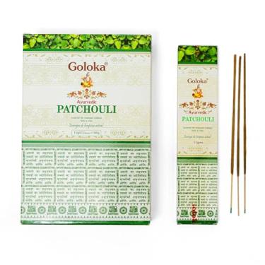 Imagem de YOGATERIA Incenso Indiano Massala Patchouli Natural Orgânico Goloka 12 caixinhas (12 caixinhas)
