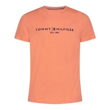 Imagem de Camiseta Masculina Tommy Hilfiger Logo Salmão-Masculino