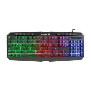 Imagem de Teclado Gamer Multimidia Fortrek Spider - Black / Preto