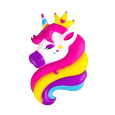 Imagem de Kit Conjunto Maquiagem Infantil Make com Batom Sombra e Aplicado Estojo de Unicórnio