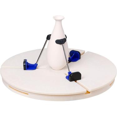 Imagem de Braçadeira de mesa giratória ajustável para máquina de cerâmica, centro de localização automática, ferramentas de reparo de cerâmica, ferramentas de corte de cerâmica, braçadeira de escultur