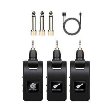 Imagem de YIJU Sistema de Microfone Transmissor E Receptor de áudio para Baixo Elétrico