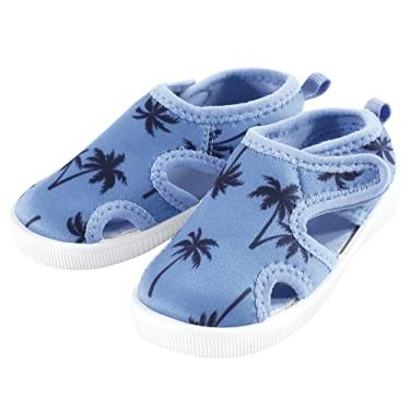 Imagem de Hudson Baby Sandália unissex para bebês e sapatos aquáticos, Palmeira, 11 Little Kid