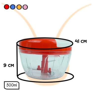 Imagem de Processador De Alimentos Multifuncional Manual 500ml - Elite