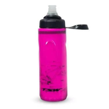 Imagem de Squeeze Garrafa Caramanhola Térmica Bike Mtb E Speed Spin Rosa 680ml T