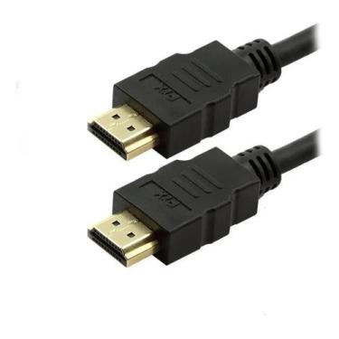 Imagem de Cabo Hdmi 2.0 Gold 4K 3D Ultrahd 19 Pinos Chip 50cm Pix 0,5M - Chipsce