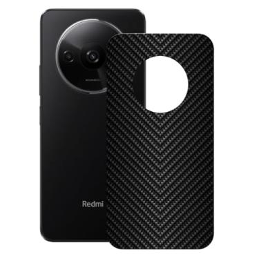 Imagem de Gshield Película Traseira de Fibra de Carbono Preta para Xiaomi (Redmi A3)