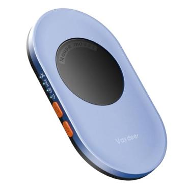 Imagem de Vaydeer Ultra Slim Mouse Mover with Adjustable Running Timer, Undetectable & Noiseless Jiggler Simulates Realistic Movement, Driver-Free Shaker for Keeping The PC Active and Secure (Fog Blue)