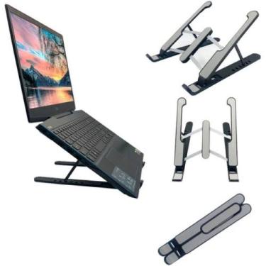 Imagem de Suporte Notebook Dobrável Ergonômico Ajustável Netbook Tablet - Online