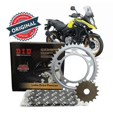 Imagem de Kit Transmissão Relação Did C/ Retentor V-Strom 650 - 47/15 (525vo-120