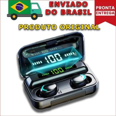 Imagem de Fone de Ouvido Original Bluetooth F9 - 5c Sem Fio Wireless TWS Com Mic