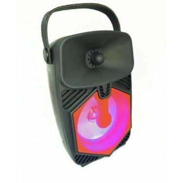 Imagem de Caixa De Som Bluetooth Portátil Festa Caixinha De Som Potente Com Led 
