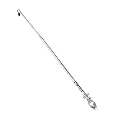 Imagem de Antena Moto Anti Cerol Corta Linha Pipa Fio Guidão Retrátil Segurança 