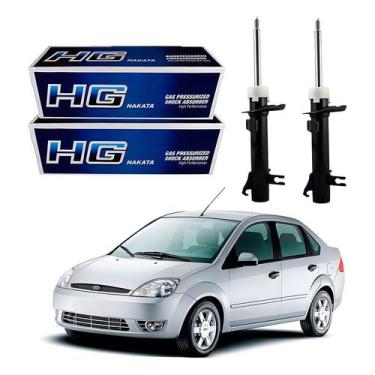 Imagem de Par Amortecedor Dianteiro Fiesta Sedan 1.0 1.6 2003 A 2006 - Nakata