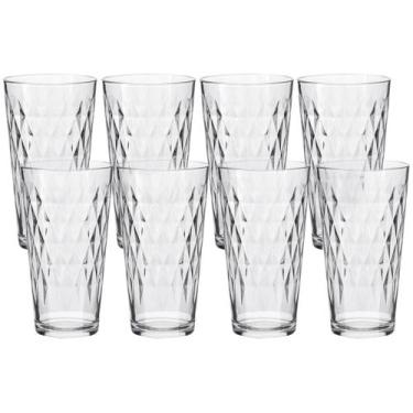 Imagem de Jogo de Copos de Vidro 8 Peças 350ml Nadir Vitrage, Transparente