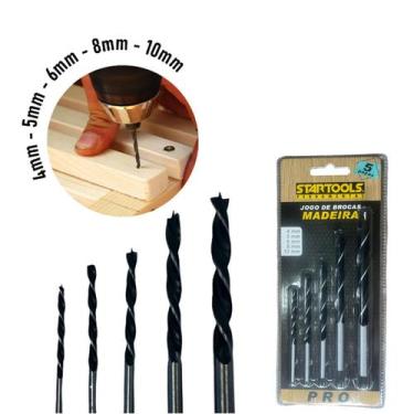 Imagem de Jogo de Brocas Madeira 5 Peças Startools - Tesla Store