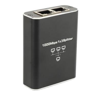 Imagem de Divisor Ethernet Gigabit, Divisor RJ45 Cabo de Alimentação USB, Divisor Lan de Alta Velocidade de 1000 Mbps para Cat5 5e 6 7 8 Cabo 2 Dispositivos Em Rede Simultânea