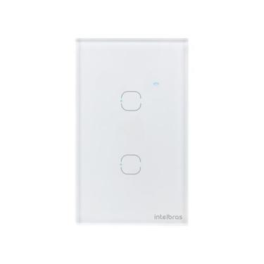Imagem de Interruptor smart wi-fi touch 2 teclas zigbee ezs 1002 br - INTELBRAS