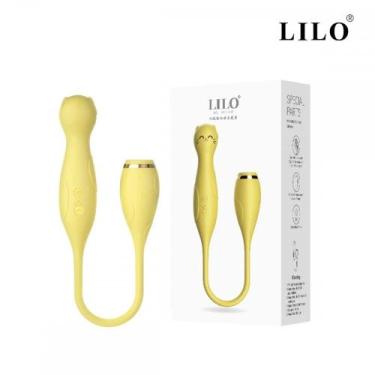 Imagem de Vibrador duplo lilo 10 pulsações 10 vibrações - VIP MIX