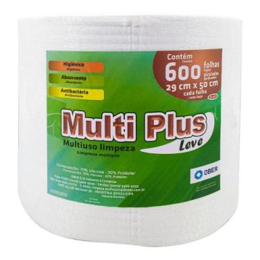 Imagem de Bobina Multiuso Multi Plus 29 x 50 Cm 300 M Branca Ober
