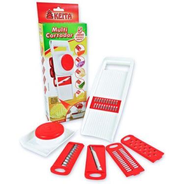 Imagem de Fatiador Legumes Cortador Verduras Ralador Picador Frutas - Keita