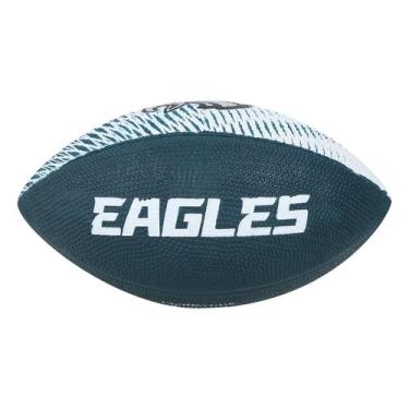 Imagem de Bola de Futebol Americano Wilson NFL Team Tailgate Jr. Philadelphia Ea