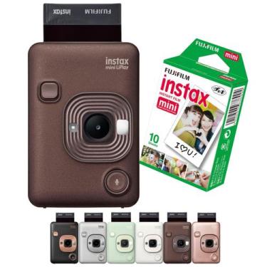 Imagem de Câmera e Impressora Bluetooth Instax Liplay Hibrida 2 em 1  + Filme 10
