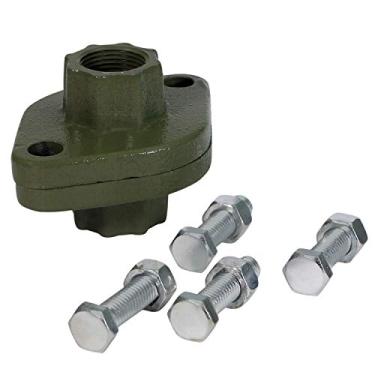 Imagem de Midline Valve S1425H Flange circuladora verde com porcas e parafusos para bombas Grundfos Ferro dúctil de alta aderência 1,9 cm FIP