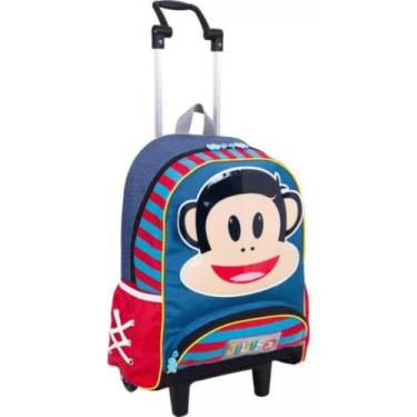 Imagem de Mochila Grande Com Rodinha Infantil Escolar Julius Jr - Sestini
