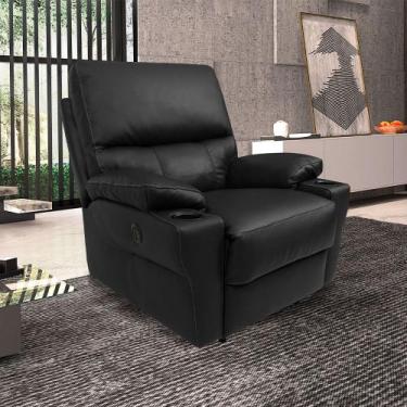 Imagem de Poltrona do Papai Sala de Cinema Mia Reclinável Retrátil Power Elétric