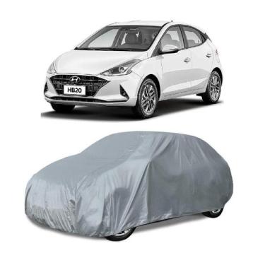 Imagem de Capa Cobrir Carro Hyundai Hb20 100% Impermeável Proteção Total Bezzter