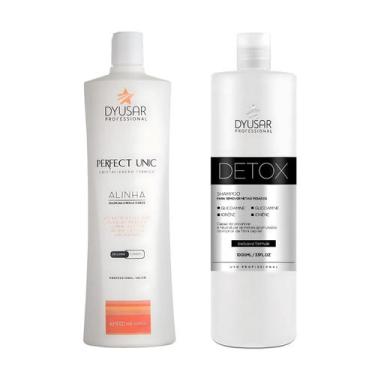 Imagem de Progressiva Sem Formol Unicplastia 1L + Detox Free 1L - Dyusar  Cosmét