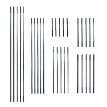 Imagem de AONTOKY 30Pcs M3 Pushrod Connector 304 Stainless Steel Rod Linkage for RC Model Airplane Helicopter Boat Car DIY Parts