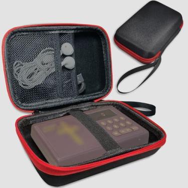 Imagem de RAWECUD Estojo de Transporte Compatível com Wonder Bible Kjv- The Talking Audio Bible Player (Somente Estojo)