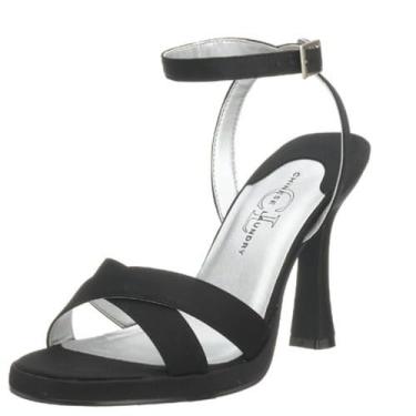 Imagem de Chinese Laundry Sandália feminina com plataforma de batom, Preto, 9 M