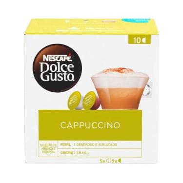 Imagem de Café em Cápsula Nescafé Dolce Gusto  Cappuccino 10 Cápsulas - Nestlé, 