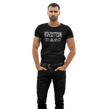 Imagem de Camiseta -  Led Zeppelin - Rock - Feth, G Tradicional