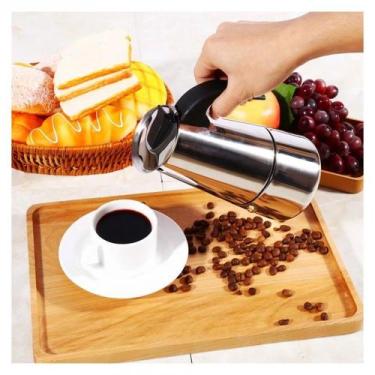 Imagem de Cafeteira Italiana Inox 4 Xícaras - Mimo Style