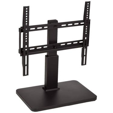 Imagem de Suporte para TV Amazon Basics, pedestal giratório, tampo de mesa 32-65