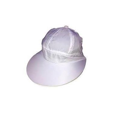 Imagem de Boné Chapeu Viseira Feminino Aba Grande Tecido Praia Piscina - del ver