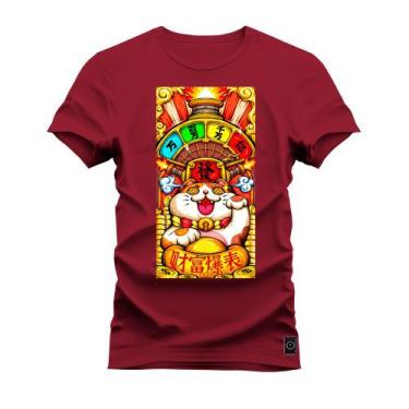 Imagem de Camiseta Plus Size Algodão T-Shirt Premium Estampada Fortune - Nexstar