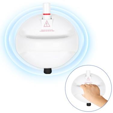 Imagem de Ventosa exclusiva com barras de apoio para banheiras e chuveiros de 12 cm, capacidade de carga de 189 kg, barra de apoio de chuveiro de segurança atualizada 2024 para idosos, barra de apoio para