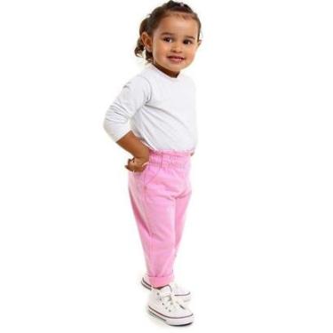 Imagem de Calça Quase Anjo Infantil de Sarja Baby Clochard Feminina-Feminino