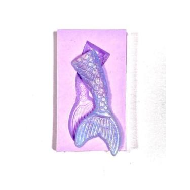 Imagem de Molde de silicone mini cauda de sereia para decorar f79 - Confeitaria 