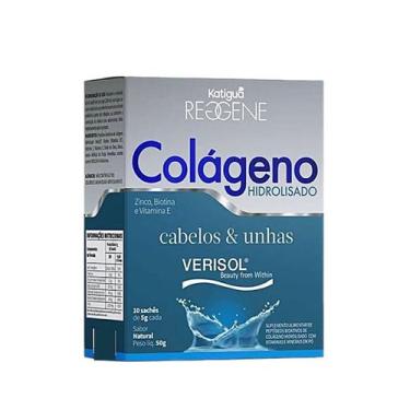 Imagem de Colágeno Hidrolisado Verisol Cabelos/unhas 10 Sachês Natural - Katigua
