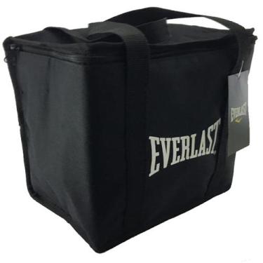 Imagem de Bolsa Sacola Térmica 6 Lts Para Alimentos E Bebidas Everlast, Preto